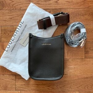 Louenhide NWT chocolate brown Parker cross-body bag